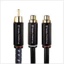 Load image into Gallery viewer, Tributaries "Y" Series 4 Audio Adapter Cables